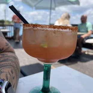 Sweet &amp; spicy margarita