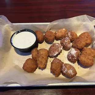 Spicy Cheese Curds Appetizer