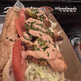 Crispy Gator Po Boy