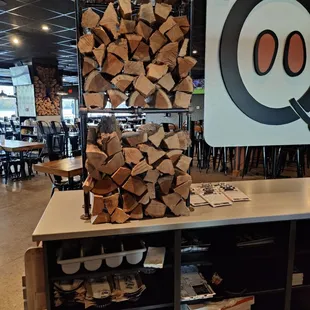 Any good BBQ starts with a boatload of firewood