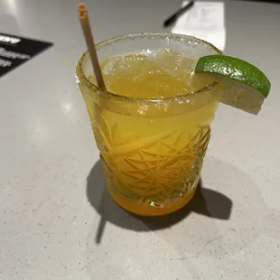 Passion fruit margarita...yum!