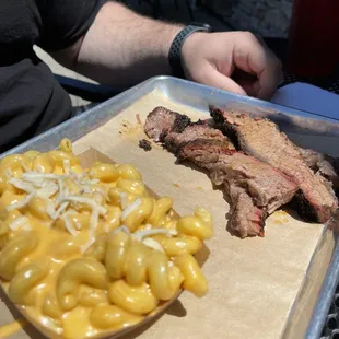 Brisket &amp; Mac and cheese