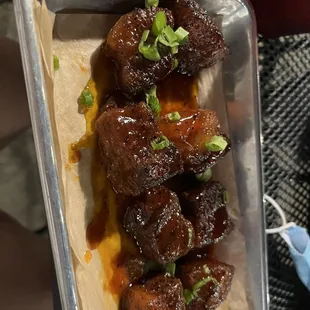 Pork belly burnt ends