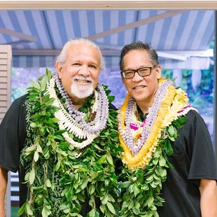 Our Kumu Hula and Musicians Karl Veto Baker and Lanakila Casupang

Photos by Mahina CE Photography