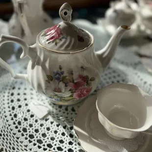 Teapot and Teacup