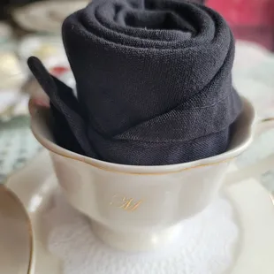 Rose napkin April 2024