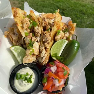 a plate of food