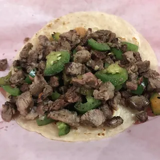 Jalapeno Steak Taco