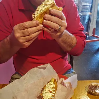 Sonoran Style Tostada