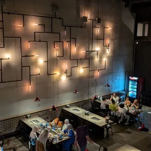 interior, sushi and sashimi