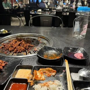 Dinner - spicy bulgogi