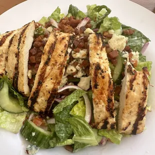 Junk salad substitute for grilled chicken