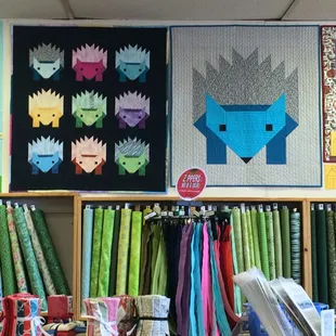 Great hedgehog quilt!