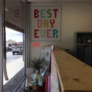 Whenever you are fabric shopping it is the...