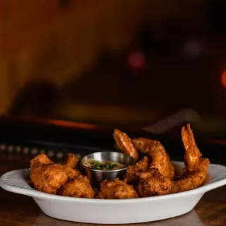 French Fried Shrimp & Hush Puppies