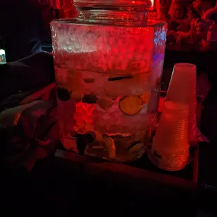 Cucumber infused rejuvenation center.
