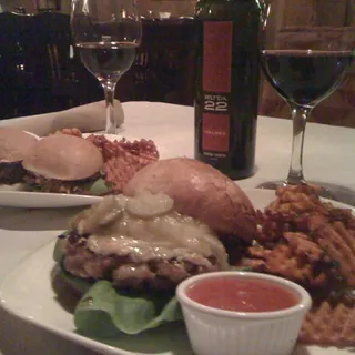 All Bacon Juicy Lucy Burger