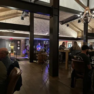 Love music in the restaurant