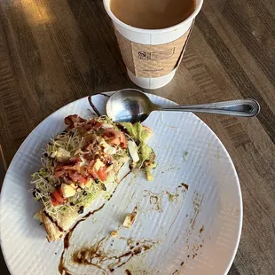 Avocado toast &amp; americano