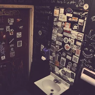Dive bar / venue bathrooms tend to look like this... Don&apos;t worry, it&apos;s sanitary!