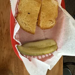 Grilled cheese sandwich