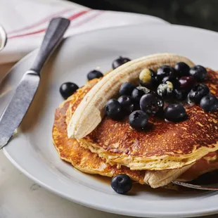 pancakes, food