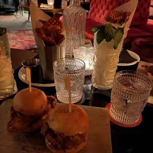 Fried Chicken Sliders