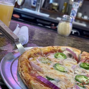 Pizza and space goose