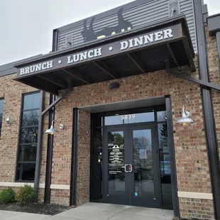 Front entrance to The Rail