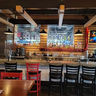 interior, sushi and sashimi