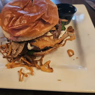 Blue Bessie Burger