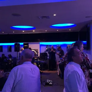 band playing
