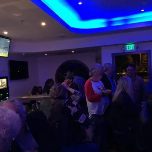 a large group of people