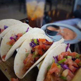 Shrimp tacos