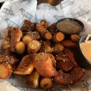 Pretzel bites!