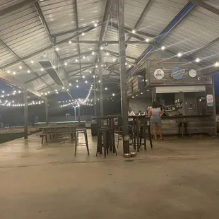 Outside covered bar/pavillion