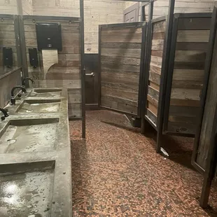 The ladies washroom.