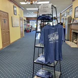 the inside of a store