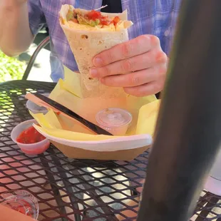 Breakfast burrito