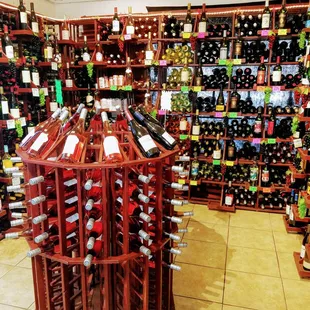 Welcome to The Rainbow wine room