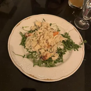 Crab salad