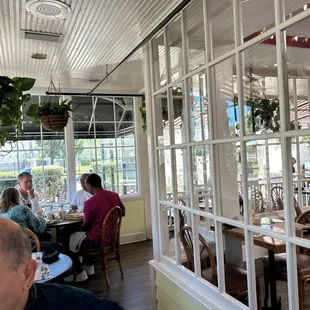 Inside dining