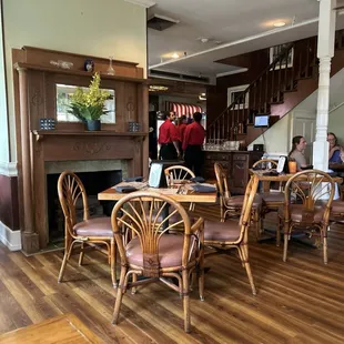 inside dining room