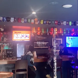 The bar at The Rambler