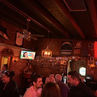 Bar area