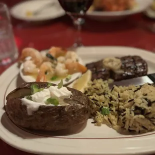 STEAK AND SHRIMP