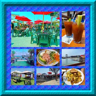 Montage of images from The Ramp Restaurant