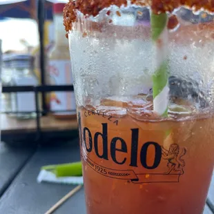 Great Bloody Mary!  Can't miss location if you are looking for a Sunday Fun Day.