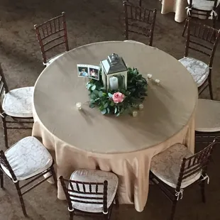 Classy centerpiece for a Romantic wedding at The Ranch at San Patricio