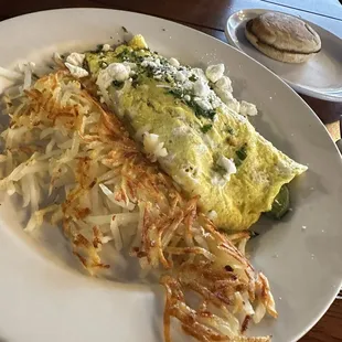 Veggie omelette